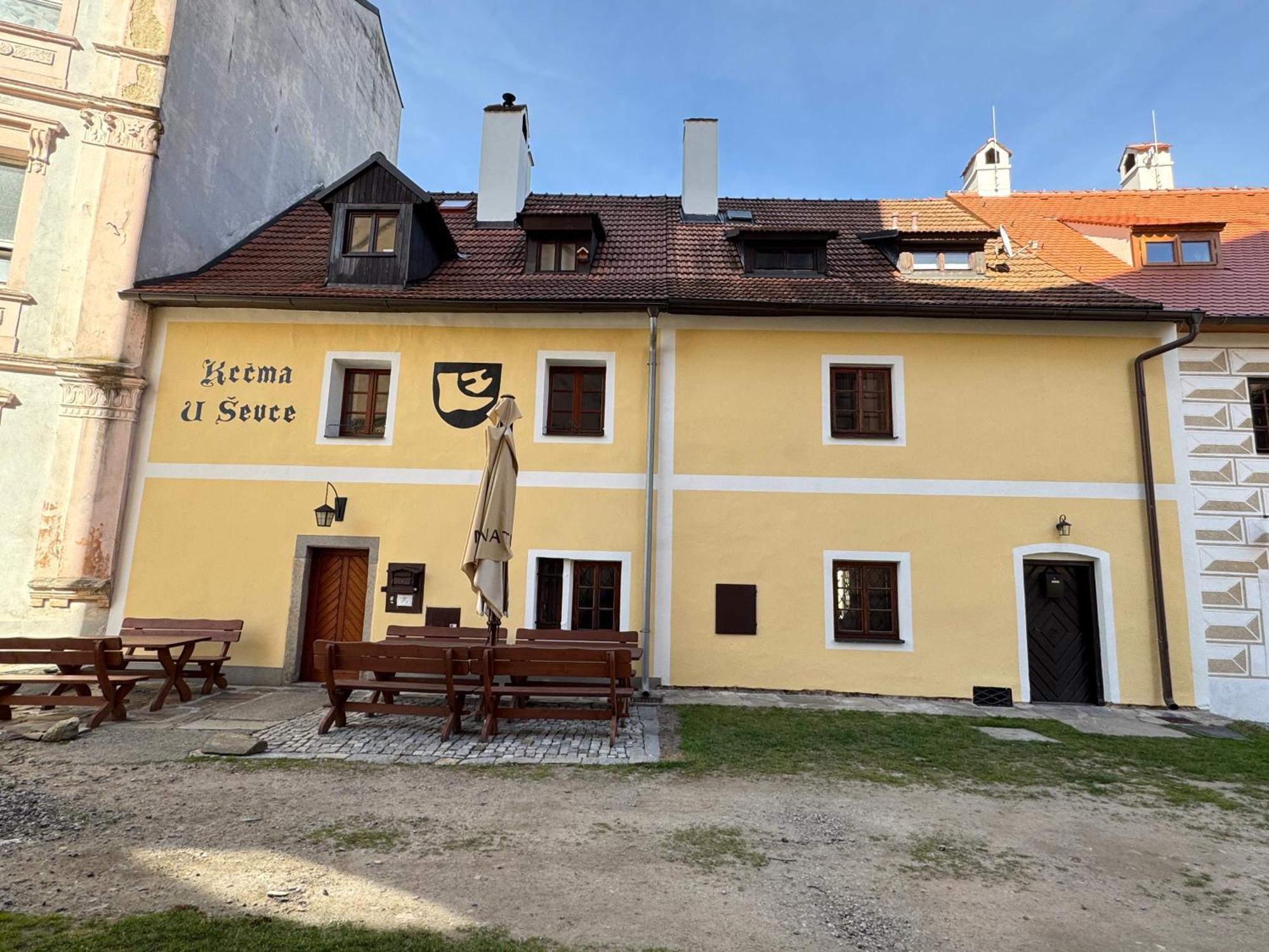 Penzion U Dvou Kocek Rožmberk nad Vltavou Eksteriør bilde